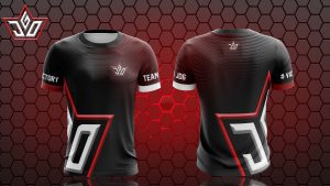 T shirt noir presentation